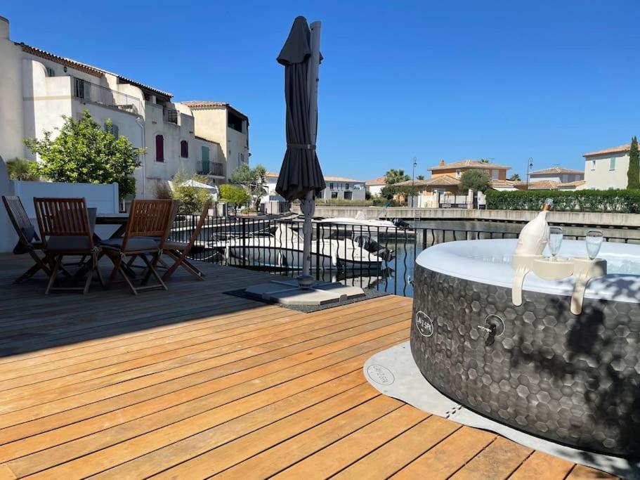 Willa Marina 120M²/8 Pers/ Terrasse 100M²/ Appontement Aigues-Mortes Zewnętrze zdjęcie