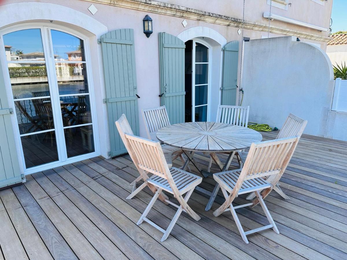 Willa Marina 120M²/8 Pers/ Terrasse 100M²/ Appontement Aigues-Mortes Zewnętrze zdjęcie