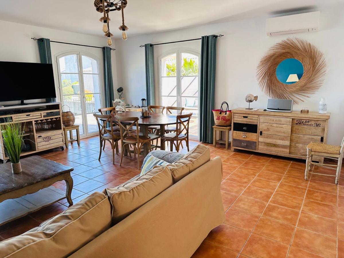 Willa Marina 120M²/8 Pers/ Terrasse 100M²/ Appontement Aigues-Mortes Zewnętrze zdjęcie