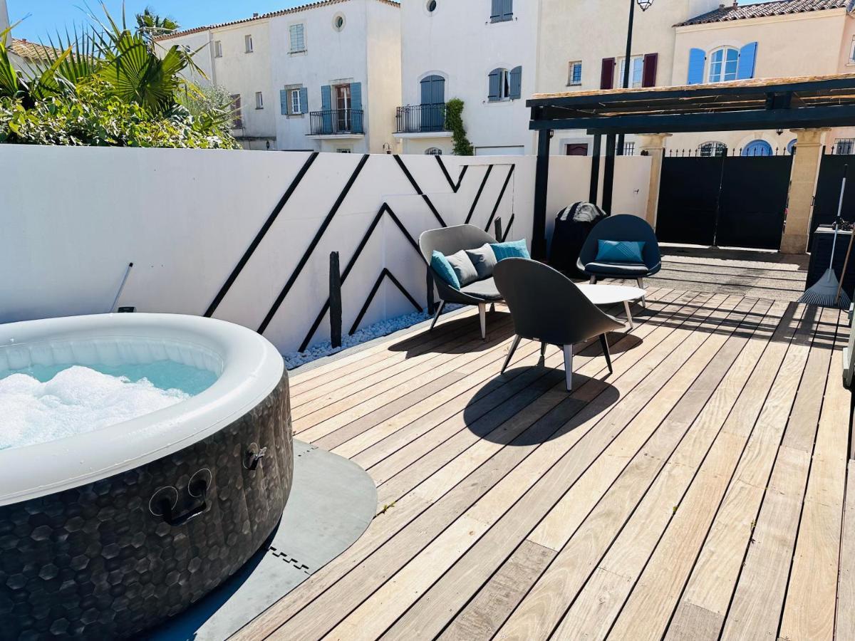 Willa Marina 120M²/8 Pers/ Terrasse 100M²/ Appontement Aigues-Mortes Zewnętrze zdjęcie