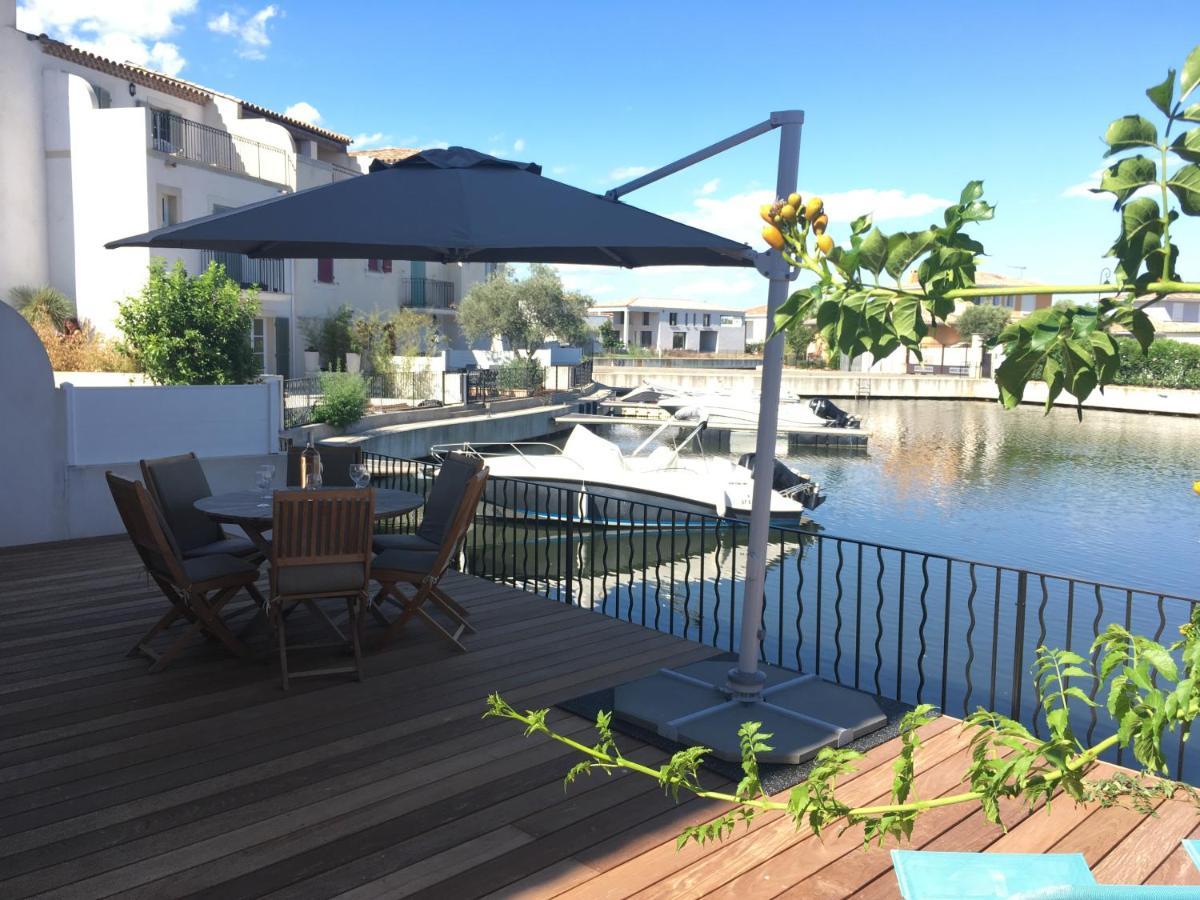 Willa Marina 120M²/8 Pers/ Terrasse 100M²/ Appontement Aigues-Mortes Zewnętrze zdjęcie